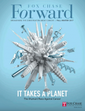 Fox Chase Forward Magazine Fall-Winter 2017 cover