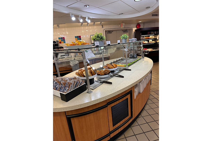 Chestnut Hill Hospital breakfast counter