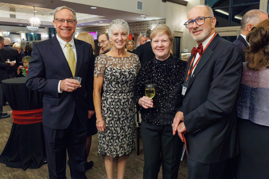 Some of Stephen's friends and family at the gala; Stephen’s father, Dr. Mark Codella, is pictured on the far right.