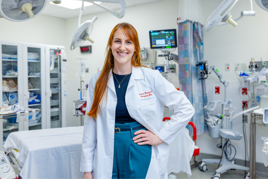 Lauren T. Murphy, MD, Assistant Professor of Clinical Emergency Medicine and Medical Toxicology at the Lewis Katz School of Medicine.