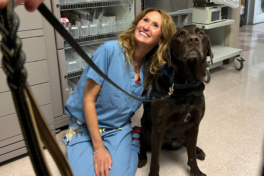 There’s nothing better than snuggling with a new furry friend!