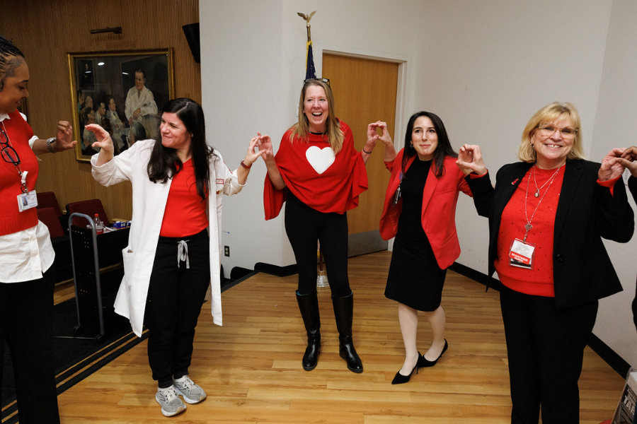 Hearts—and smiles—were everywhere at the event!