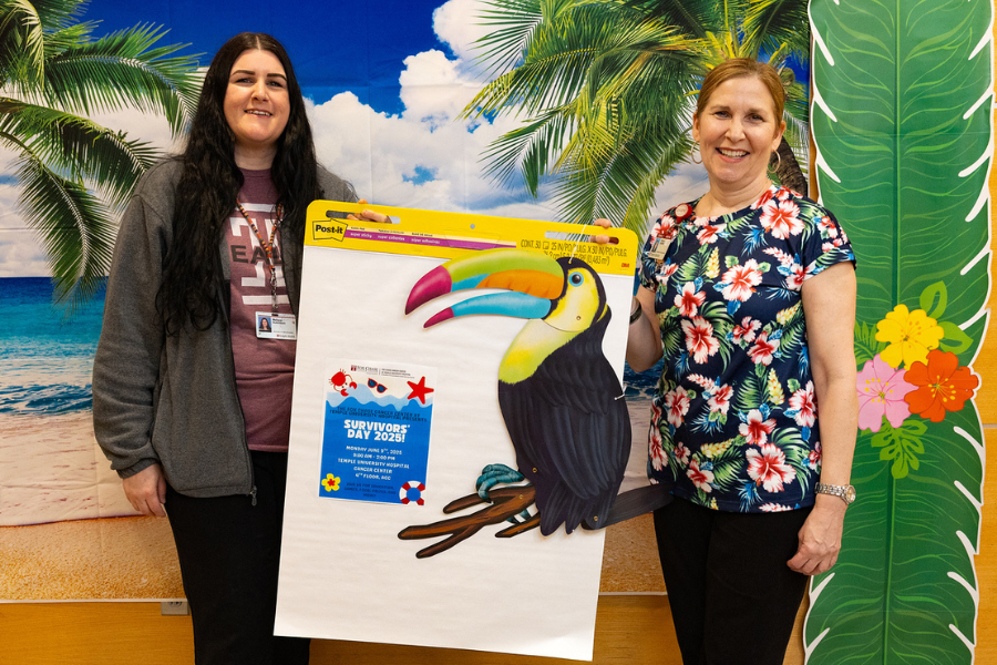 Team members and patients had a great time celebrating survivorship at this year’s event.