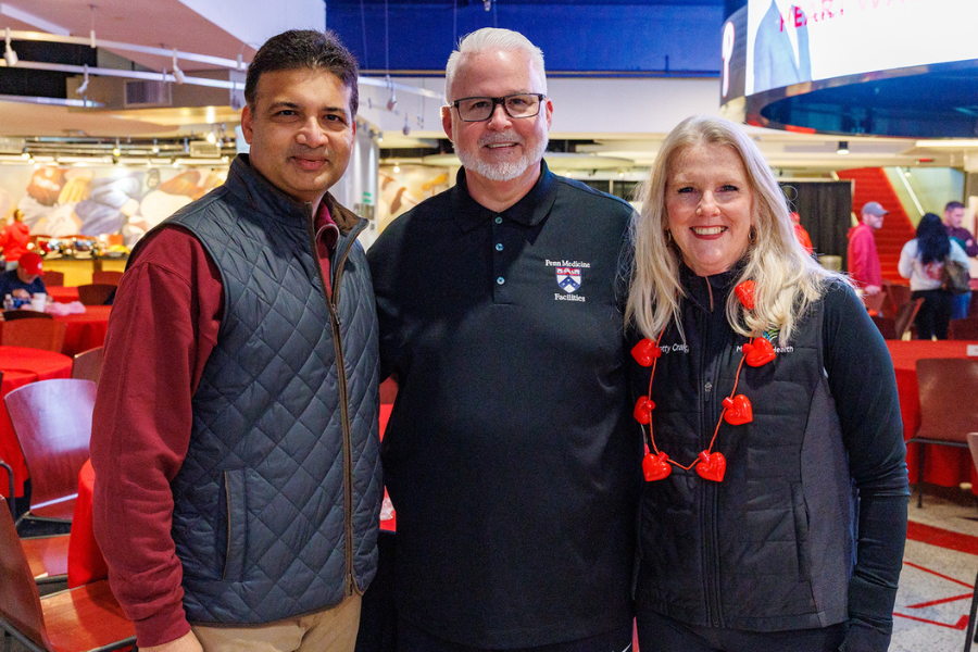 Temple Health team members at this year’s Heart Walk.