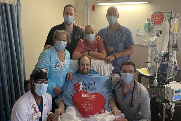 Dante Distefano, heart failure survivor