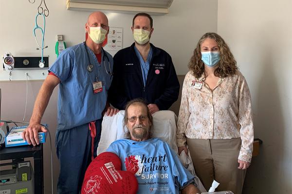 Delbert Loveless, heart failure survivor