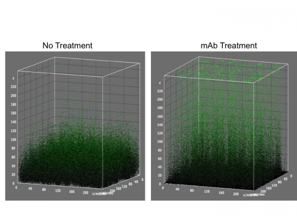 Monoclonal antibody treatment graph
