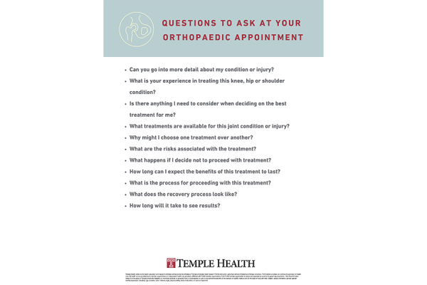 Questions to ask during your second opinion ortho appointment
