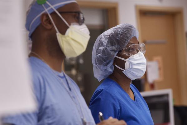 COVID-19 unit nurses