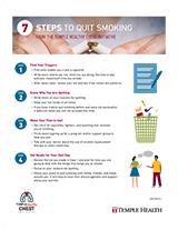 7 steps to quitting smoking PDF