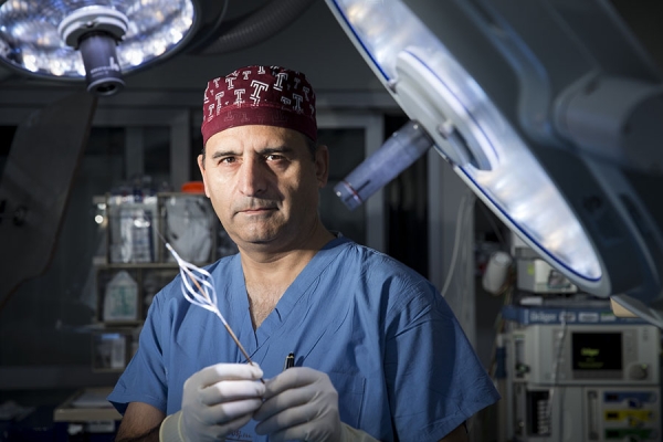 Dr. Riyaz Bashir and Bashir endovascular catheter