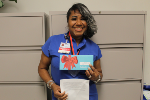 Stephanie Jones-Price, RN, Department of Otolaryngology.